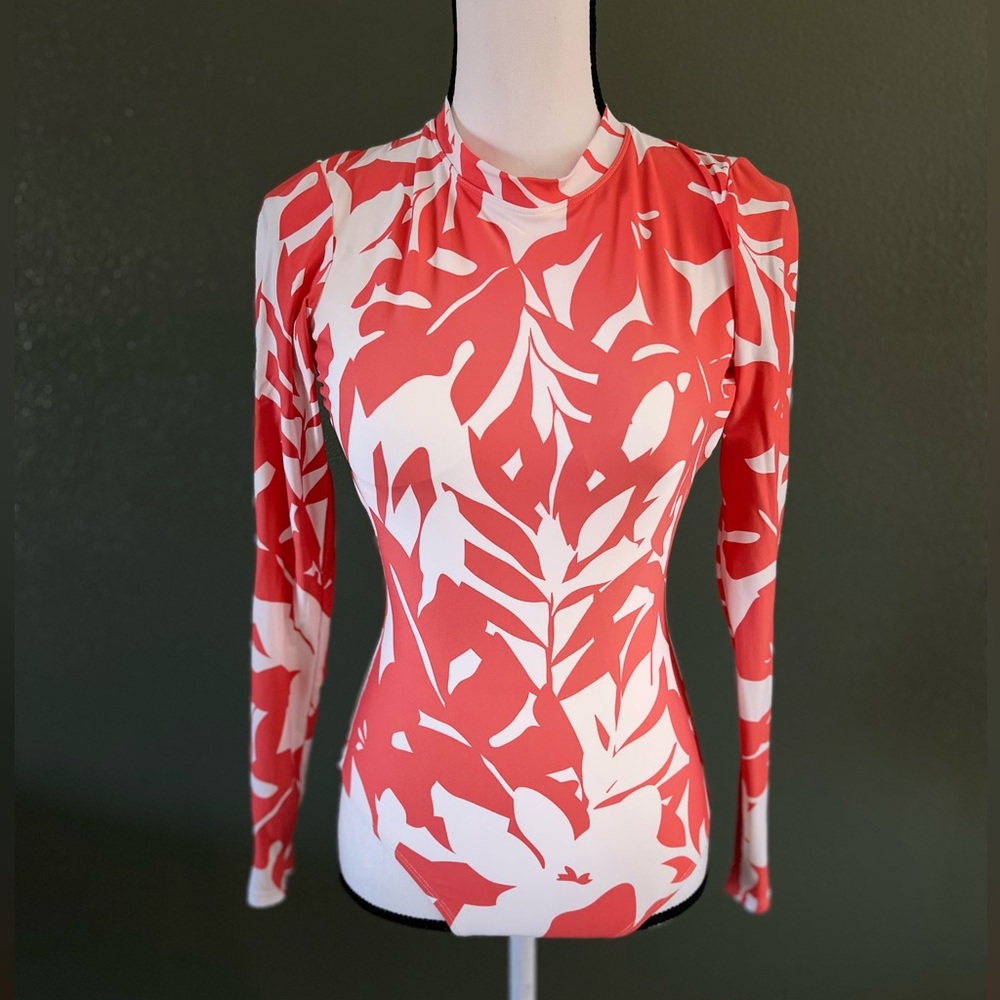 Anne Cole Long Sleeve One Piece Bathing Suit